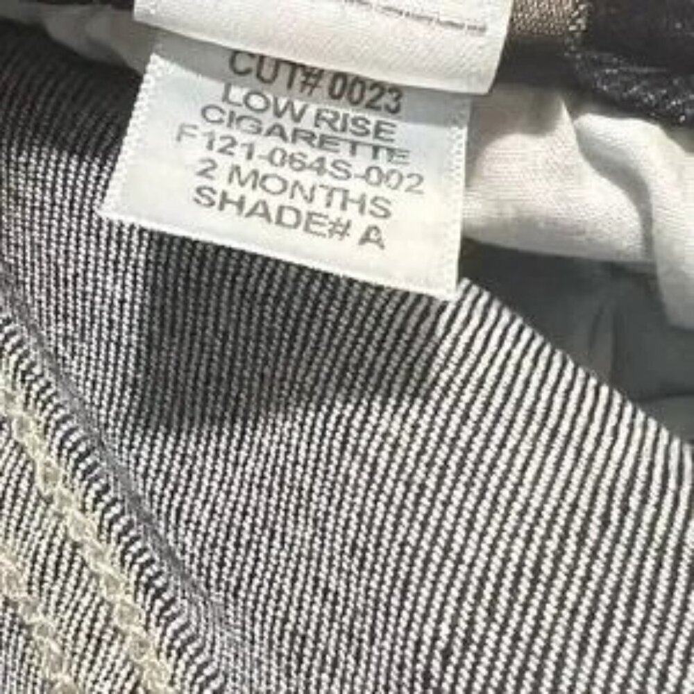 Koral Low Rise Cigarette Dark Wash Jeans Womens 29 - Picture 11 of 11